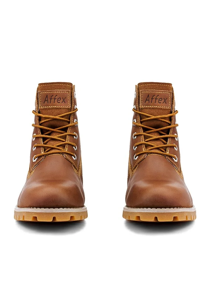 Ботинки женские зимние Affex New York Cognac