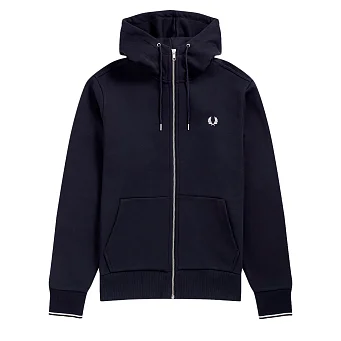 Толстовка Fred Perry Hooded Zip Through Sweatshirt
