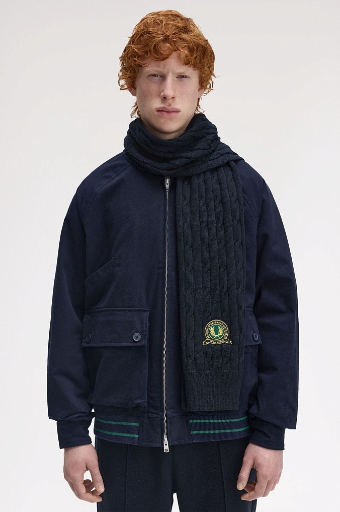 Шарф Fred Perry Tennis Badge Cable Scarf