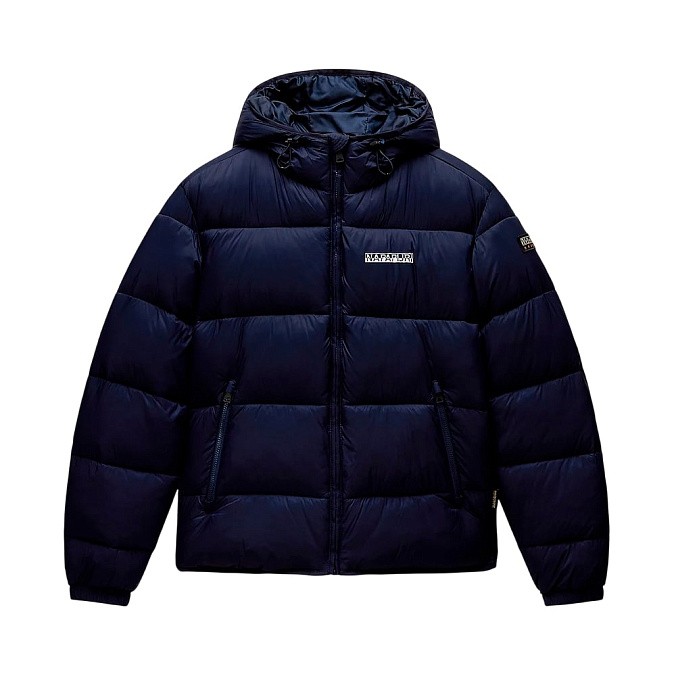 Куртка Napapijri Suomi Hood Puffer Jacket Dark Blue