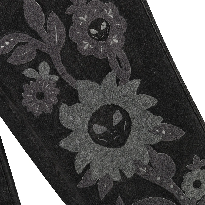 Джинсы RIPNDIP Space Garden Pants Black Vintage Wash