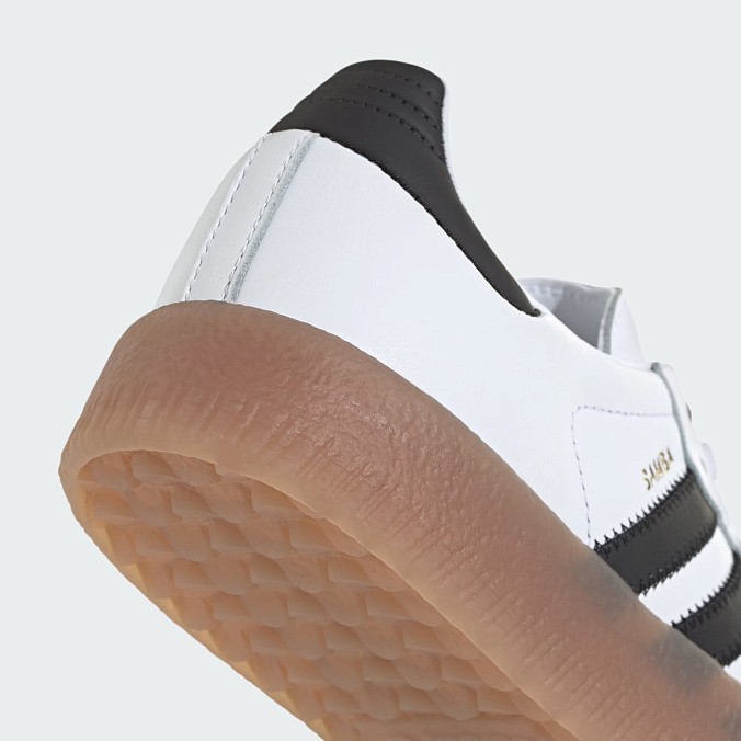 Кроссовки женские adidas Originals Sambae Cloud White/Core Black/Gold Metallic