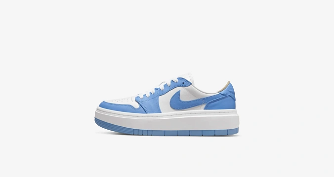 Кроссовки женские Jordan 1 Elevate Low White/University Blue